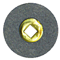 Moore's Paper Disc Brass Centre, Garnet X-Fine, 5/8 Inch, 50/Pack Pack