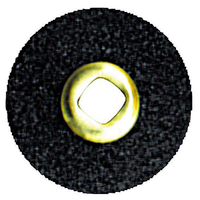 Moore's Paper Disc Brass Centre, Waterproof Medium, 5/8 Inch, 50/Pack Pack