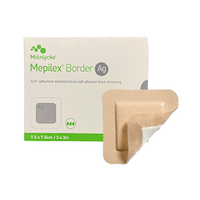 Mepilex Border Flex Silicone Foam Dressing, 7.5 x 7.5cm, 10/Box Box