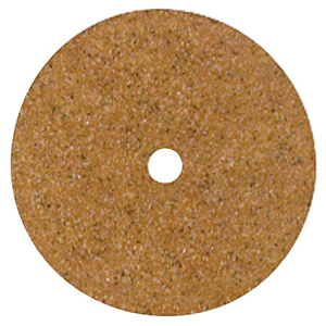 Moore's Paper Disc Brass Centre, Pinhole Garnet Fine, 3/4 Inch, 50/Pack Pack