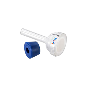 Millipore Glass Base and Stopper for Vacuum Filtration, Glass Frit Membrane Support, 47mm, 10.2cm Length, 9.6cm^2 Filtration Area, Each Each