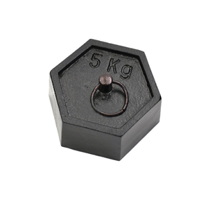Mass Cast Iron Hexagonal 5000Gms with Rings P21-200/055 Each