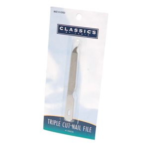 Classics by Tania Triple Cut Nail File, 4 inches each Each