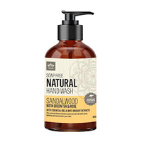 Nelum Hand Wash 500ml, Sandalwood Rose Green Tea Scent, Antioxidant Formula, Each