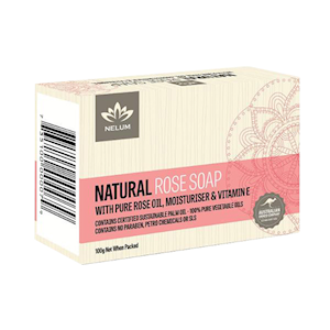 Nelum Soap 100g, Rose Scent, Moisturising, Each