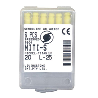 Ni-ti S Files 25mm #20 6/bx Cc Box