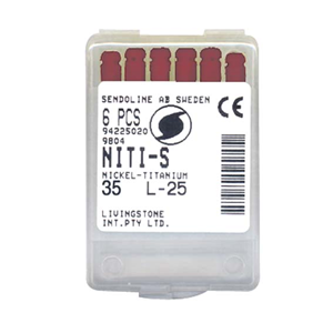 Ni-ti S Files 25mm #35 6/bx Cc Box