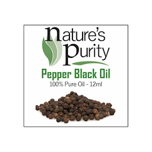 Natures Purity Black Pepper Piper Nigrum 12mL, Each Bottle