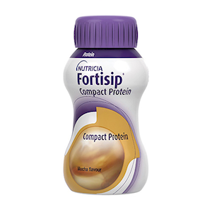 Nutricia Fortisip Compact Protein, Mocha, 125mL Plastic Bottle, Each