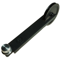 Air Track Pulley on Strip, with Flat top attachment screw, Each Set