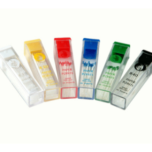 Sure Endo Absorbent Paper Points, ISO Size No. 80, Biodegradable, Sterile, White, 50/Vial, 6 Vials/Pack Vial