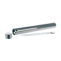 Biochem Pipette Box, Round, 65 x 450 (h) mm, 18/8, Steel, Each Each