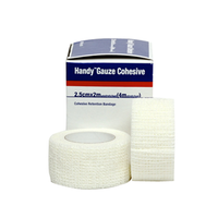 Handy Gauze Cohesive Retention Bandage, 10cm x 2 metres, Each Roll Roll