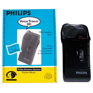 DICTATING MACHINE PHILIPS LFH281 EACH Each