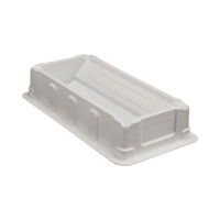 Argos Technologies Pipetting Reservoir Basin, 50mL, Polystyrene, White, 100 Pieces/Pack