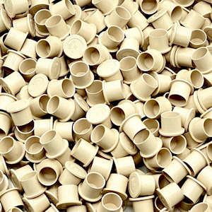 PLA Wide Base Ink Cap, 15mm, 200/Bag Bag