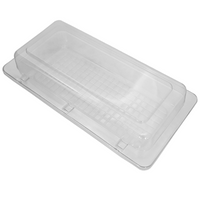 Packaging Needs Clam Shell Meal Container, 267(L) x 136(W) x 57(H) cm, Small, Clear, 400 Pieces/Carton Carton