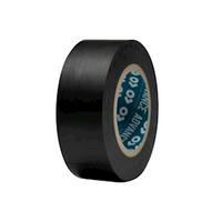 PVC Permacel Vinyl Protection Tape, 24mm x 30m, Black, Each Each