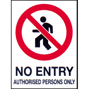 Australian Safety Printed Sign