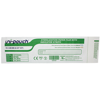 Out of Date, Uni-Pouch Sterilisation Pouch, with Indicator Strips, 70 x 230mm, Loose, Price Discounted, While Stocks last Loose