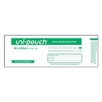 Uni-Pouch Sterilisation Pouch, with Colour Change Indicator, 90 x 230mm, 200/Box Box