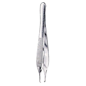 Perfect Adson Tissue Forceps, 12.5cm, 1 x 2 Teeth, Each