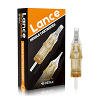 Pepax Cartridges, 15 Curved Magnum, Long Taper, 20/Box Box