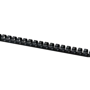 BINDING COMBS 21 R 38MM BLACK PK/50 Pack