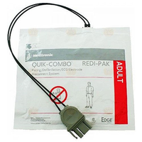 Stryker Physio-Control (Old Medtronic) Electrodes with Quik-Combo Connector and Redi-Pak Preconnect System, 11996-000017, Each Each