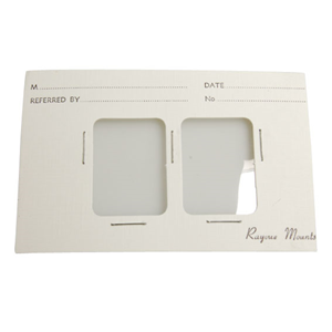 RAYVUE PAPER MOUNTS 2 HOLE 25/PK Pack