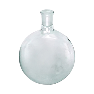 Flask, Round Bottom, 3000ml, Short Neck, 34/35 Socket Joint, Borosilicate Glass, Each Each