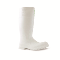 Bata Utility Rubber Gumboots #6, 400mm, PVC, Non-Safety, White, Pair Pair
