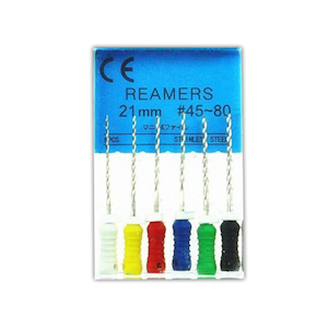 Reamers 21mm, No. 70 , 6/Pack Pack