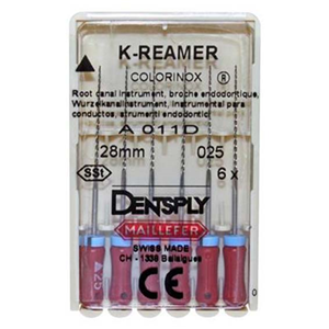 Reamers 28mm, No. 25 , 6/Pack Pack
