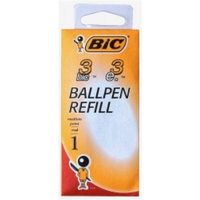 PEN REFILLS BIC FOR BIC-E3 BLUE EACH Each