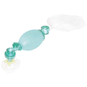 Out of Date, Liv Disposable Resuscitator with Pop-off Mask, Oxygen Tubing and Reservoir Bag Child Each Price Discounted While Stocks last Set