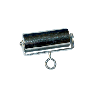 Roller, Brass, 60mm Width, for Inclined Plane, with Hook Each