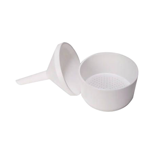 Kartell Buchner Funnel, 180mL, 70mm, 2mm Holes, 57mm Stem Length, Polypropylene, Each Each