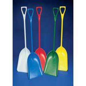 Recyclable Plastic Shovel, Red, 350mm Wide By 1120mm High, Each Each