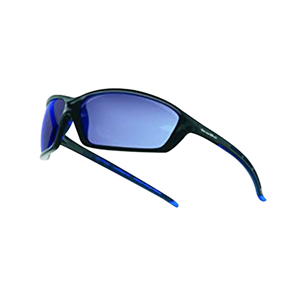 BOLLE CALIBRE, BLACK FRAME,BLUE FLASH LENS Each