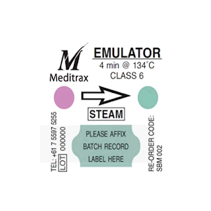 Meditrax Class 6 Emulators, for Use in Steam Sterilisers, 400/Pack Pack