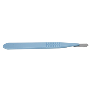 Out of Date, Livingstone Disposable Scalpel, SS Blunt Blade, Size 10 Attached to Handle, Sterile Loose Price Discounted While Stocks last Loose