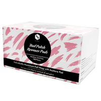 Sofeel Nail Polish Remover Pads, Acetone, Lint Free, Individually Wrapped, 1 Piece/Pack, 100 Packs/Box Box