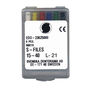 Liv S Files 21mm #15-40 6/bx Cc Box