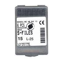 Liv S Files 25mm #15 6/bx Cc Box