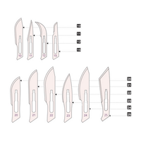 100 pcs Swann Morton Scalpel Blade and 100 Livingstone Premium, Size 20, Carbon Steel, Sterile, 200 Blades Deal, from $0.24/Blade Box