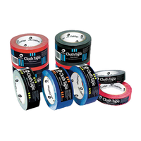 TAPE WOTAN CLOTH 50MMX25M BLK EACH Roll
