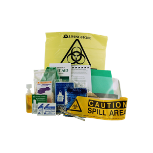 Livingstone Infectious Waste Clean Up Kit, Each Each
