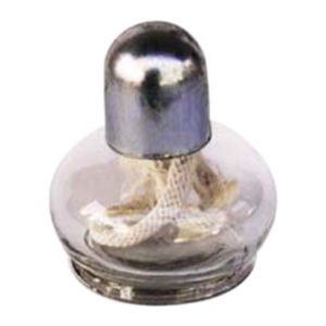 Spirit Lamp with Metal Cover and Aluminum Neck, 125ml Made in Taiwan, 12/Pack Pack