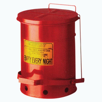 Safety Cans, Foot Operated Cover 38l Each